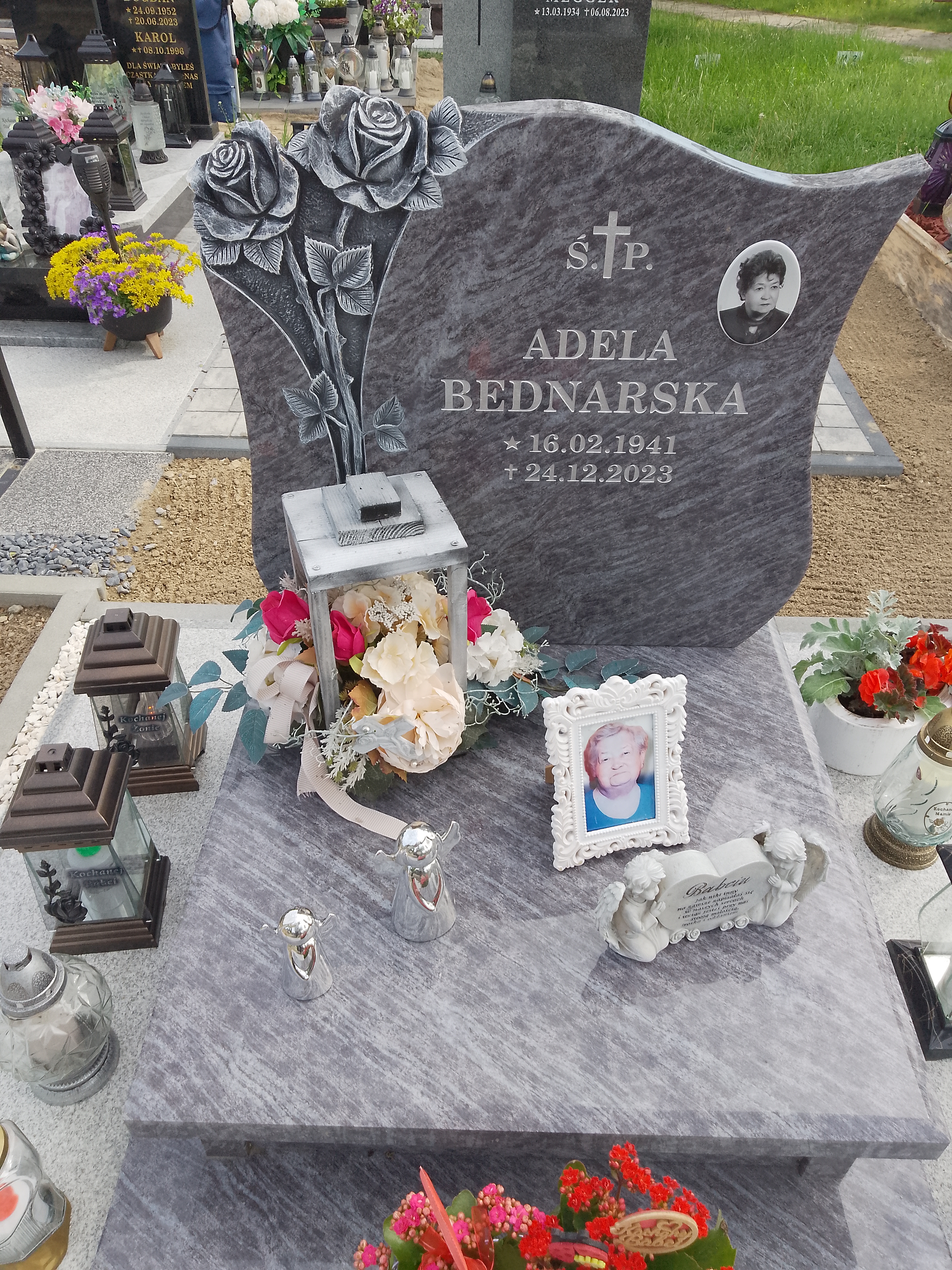 Grób Erwin Bednarski