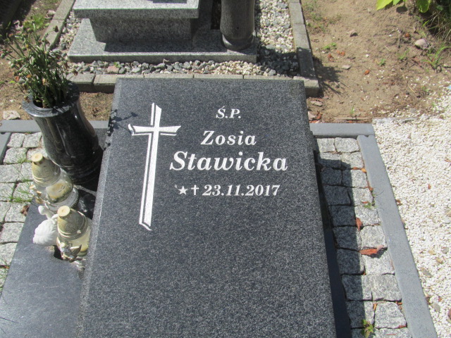 Zofia Stawicka  2017 Sztum - Grobonet - Wyszukiwarka osób pochowanych