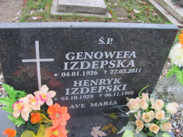 Teresa Izdepska 1960 Sztum - Grobonet - Wyszukiwarka osób pochowanych