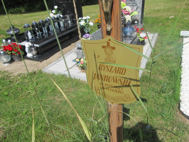 Ryszard Jankowski 1952 Sztum - Grobonet - Wyszukiwarka osób pochowanych