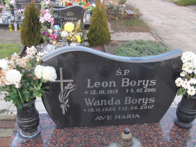 Leon Borys 1913 Sztum - Grobonet - Wyszukiwarka osób pochowanych