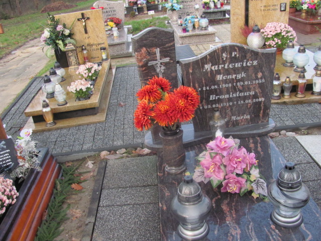 Grób BRONISŁAWA MARTEWICZ