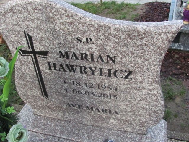 Marian Hawrylicz 1954 Sztum - Grobonet - Wyszukiwarka osób pochowanych