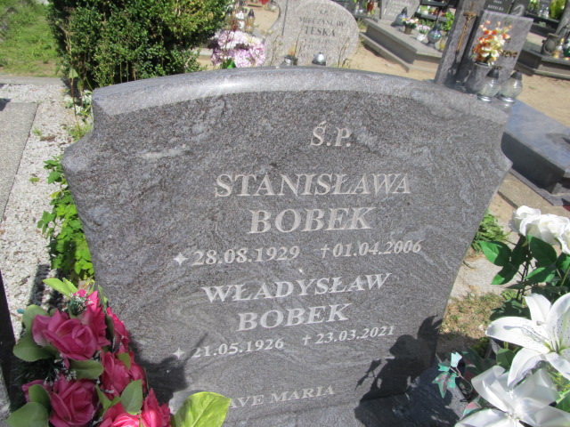 Stanisława Bobek 1929 Sztum - Grobonet - Wyszukiwarka osób pochowanych