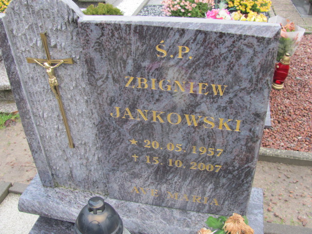Zbigniew Jankowski 1957 Sztum - Grobonet - Wyszukiwarka osób pochowanych