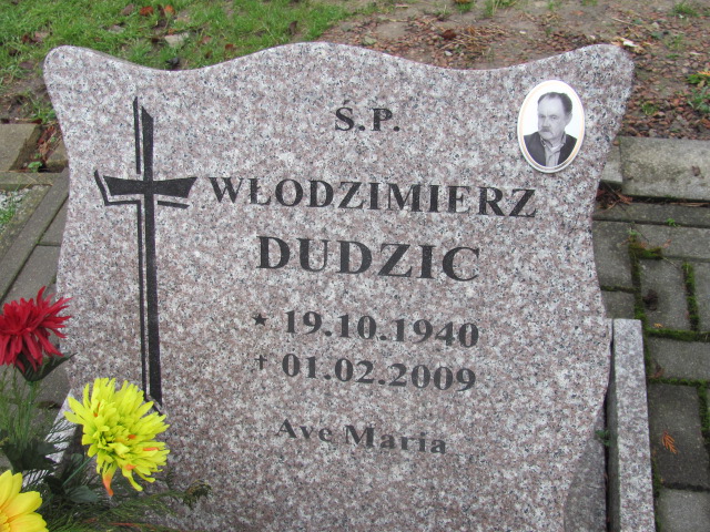 Włodzimierz DUDZIC  1940 Sztum - Grobonet - Wyszukiwarka osób pochowanych