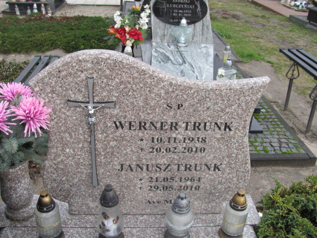 Janusz Trunk 1964 Sztum - Grobonet - Wyszukiwarka osób pochowanych