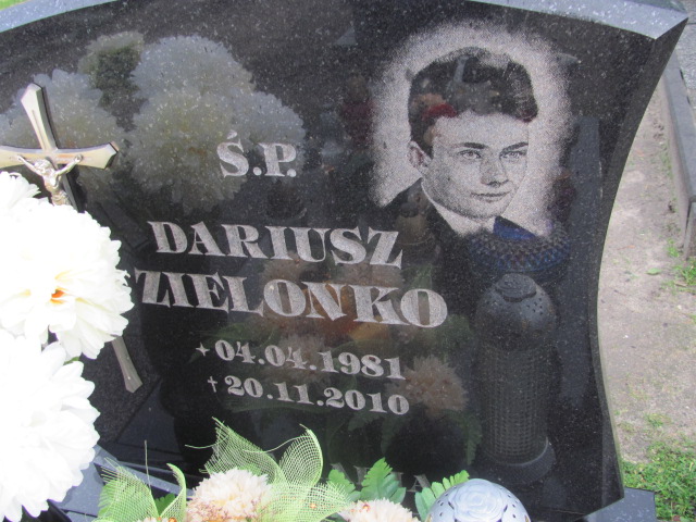 Dariusz Zielonko 1981 Sztum - Grobonet - Wyszukiwarka osób pochowanych