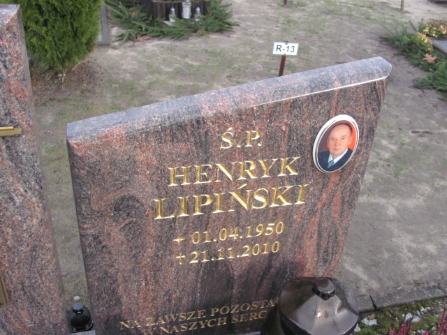 Henryk Lipiński 1950 Sztum - Grobonet - Wyszukiwarka osób pochowanych