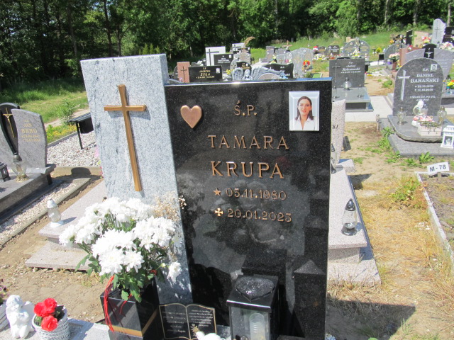 Tamara Krupa 1980 Sztum - Grobonet - Wyszukiwarka osób pochowanych