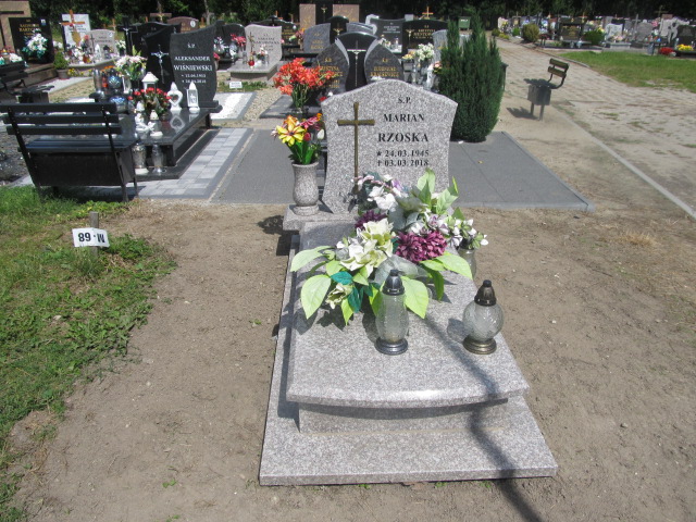 Grób Marian Rzoska