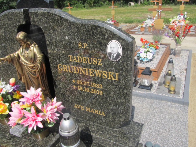 Tadeusz Grudniewski 1933 Sztum - Grobonet - Wyszukiwarka osób pochowanych