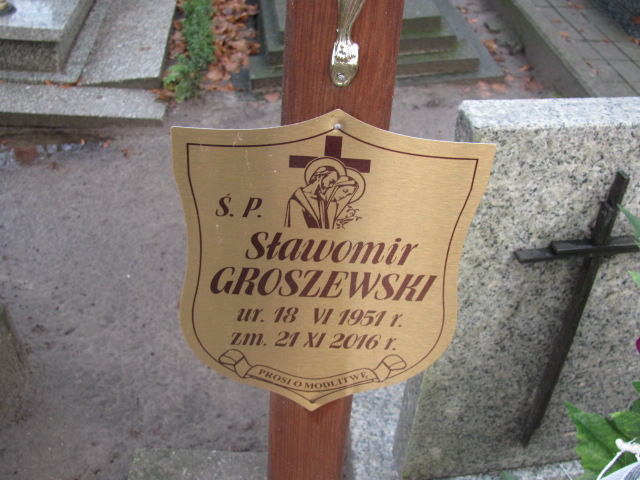 Sławomir Groszewski  1951 Sztum - Grobonet - Wyszukiwarka osób pochowanych